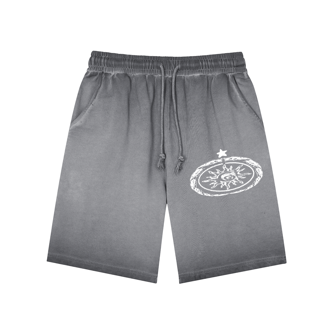 Reverse Dyed Sweatshorts